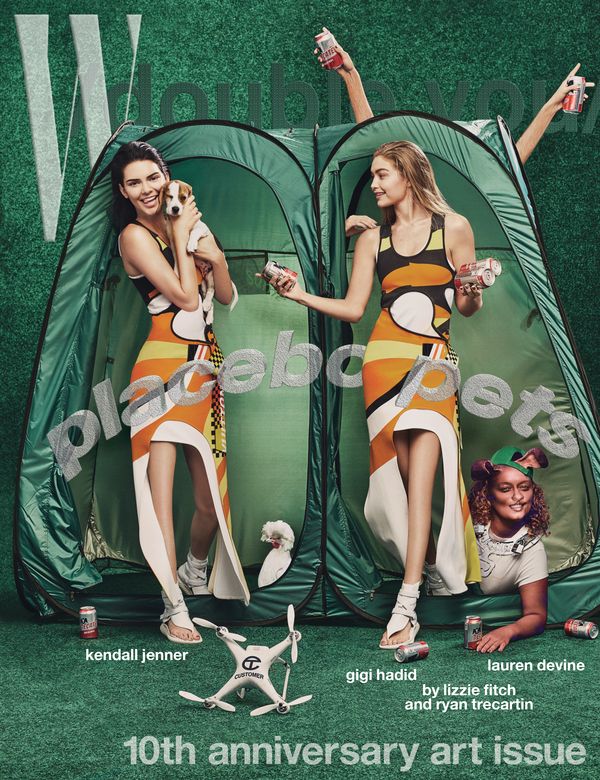 W Magazine z Kendall Jenner i Gigi Hadid